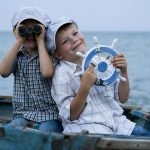 фото дети на море